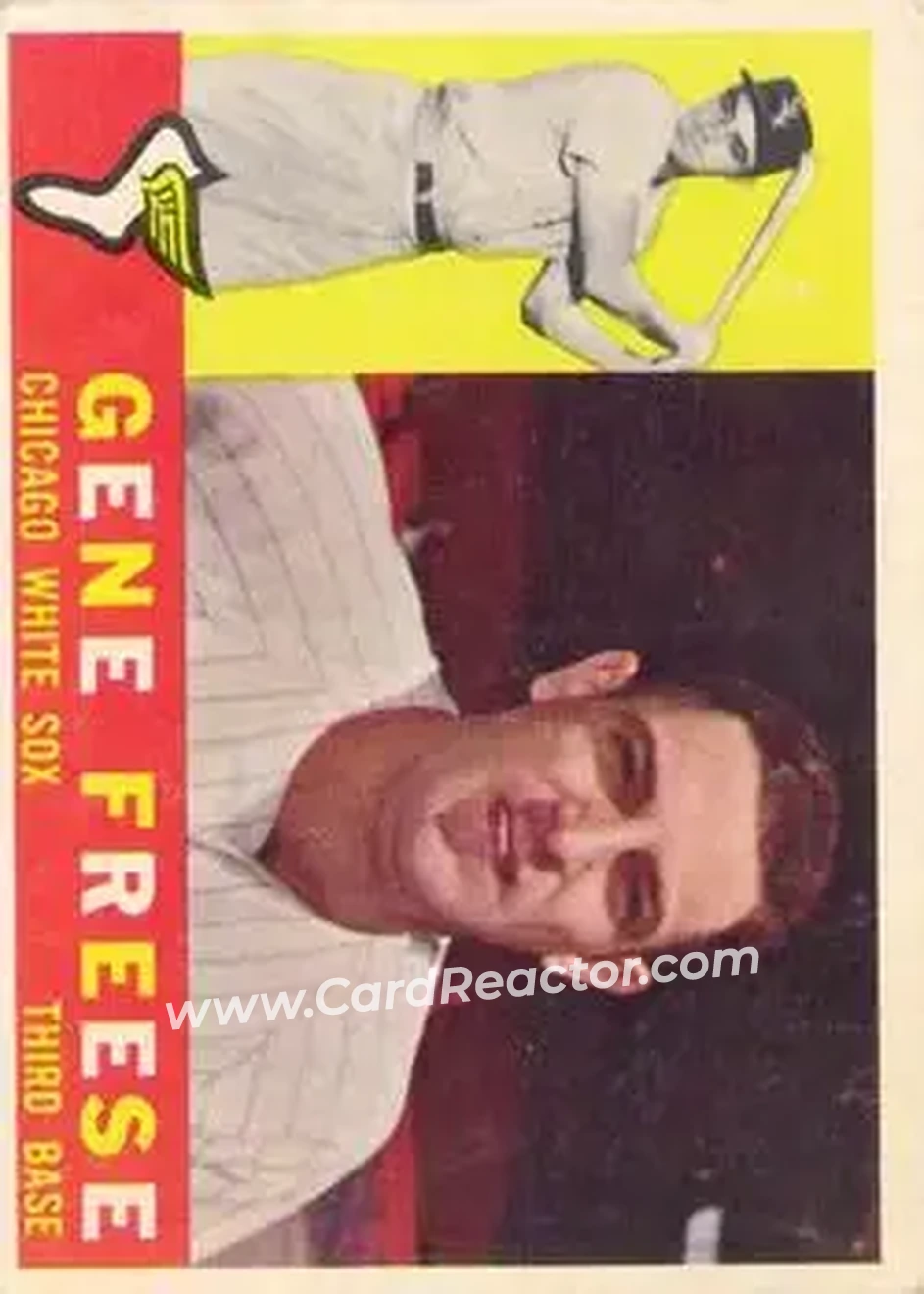 1960 Topps #435 - Gene Freese - Chicago White Sox - Front