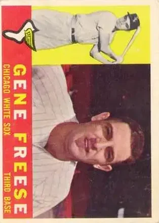 1960 Topps #435 - Gene Freese - Chicago White Sox