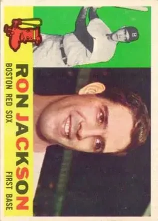 1960 Topps #426 - Ron Jackson - Boston Red Sox