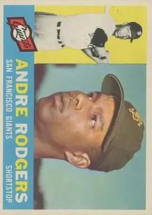 1960 Topps #431 - Andre Rodgers - San Francisco Giants