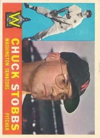 1960 Topps #432 - Chuck Stobbs - Washington Senators