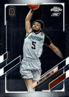 2021-22 Topps Chrome Overtime Elite #3 - De'Vontes Cobbs - Team OTE 2021-22 Topps Chrome Overtime Elite #3 - De'Vontes Cobbs - Team OTE