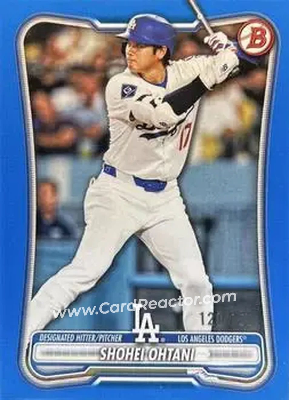 2026 Bowman - Blue #52 - Shohei Ohtani - Los Angeles Dodgers - Front