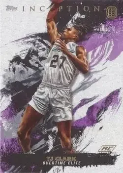 2021-22 Topps Inception Overtime Elite #2 TJ Clark