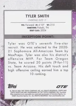 Back of Tyler Smith