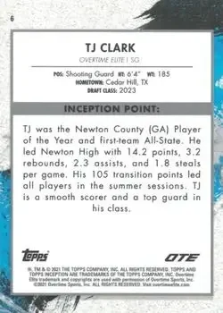 Back of TJ Clark