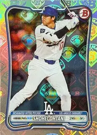 2026 Bowman - Bowman Logo Pattern #52 - Shohei Ohtani - Los Angeles Dodgers
