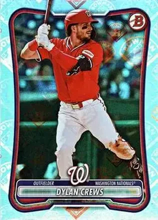 2026 Bowman - Bowman Logo Pattern #54 - Dylan Crews - Washington Nationals