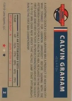 Back of Calvin Graham