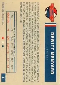 Back of Dewitt Menyard