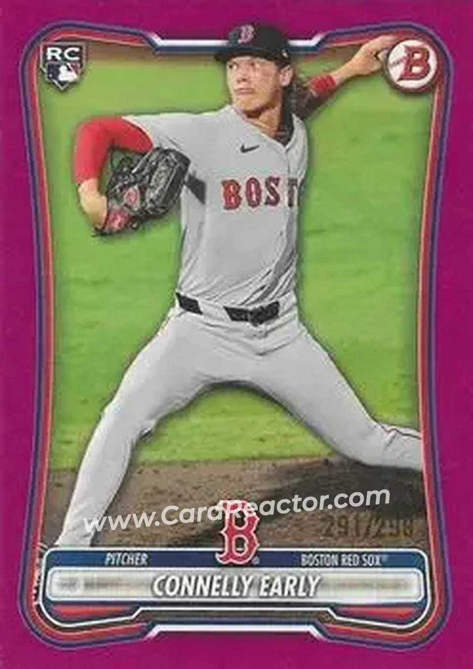2026 Bowman - Fuchsia #45 - Connelly Early - Boston Red Sox - Front
