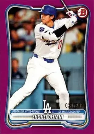2026 Bowman - Fuchsia #52 - Shohei Ohtani - Los Angeles Dodgers