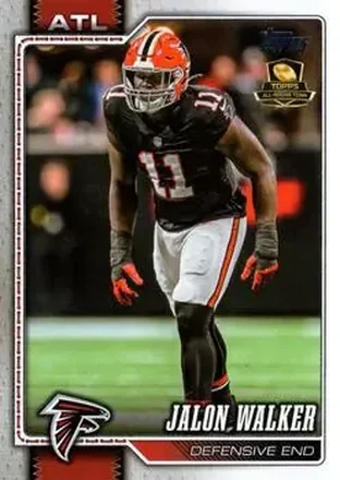 2026 Topps Flagship #7 - Jalon Walker - Atlanta Falcons