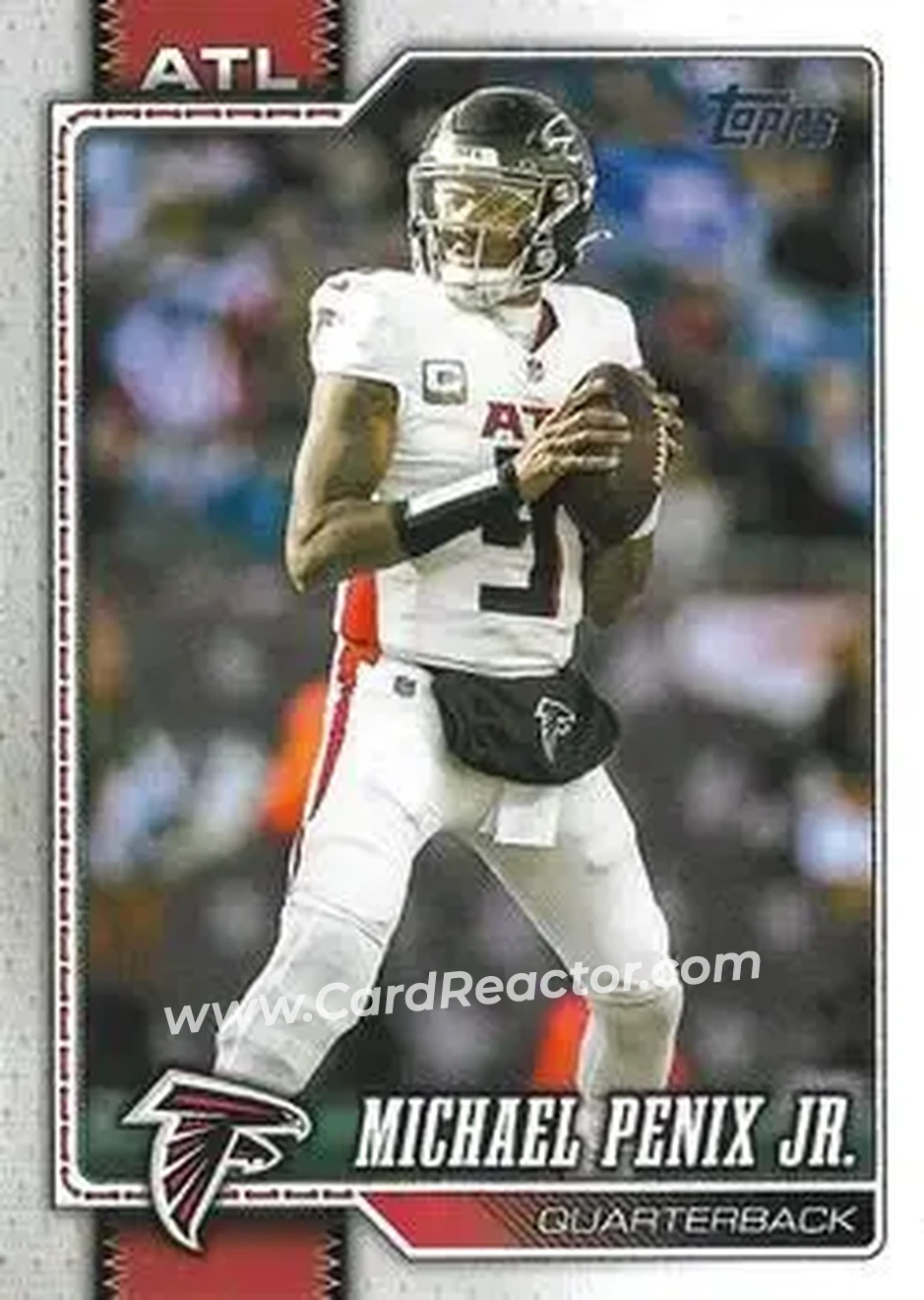 2026 Topps Flagship #8 - Michael Penix Jr. - Atlanta Falcons - Front