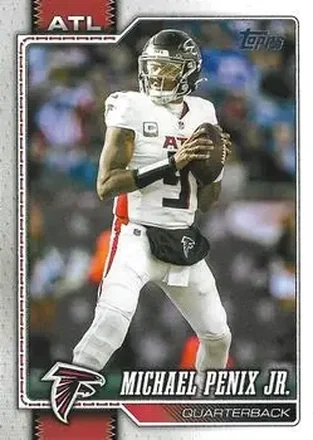 2026 Topps Flagship #8 - Michael Penix Jr. - Atlanta Falcons