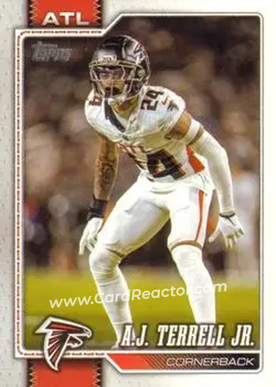 2026 Topps Flagship #9 - A.J. Terrell - Atlanta Falcons - Front
