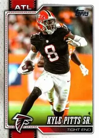 2026 Topps Flagship #10 - Kyle Pitts Sr. - Atlanta Falcons