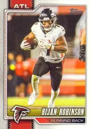 2026 Topps Flagship #12 - Bijan Robinson - Atlanta Falcons