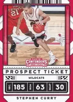 2020 Panini Contenders Draft Picks #1 Stephen Curry