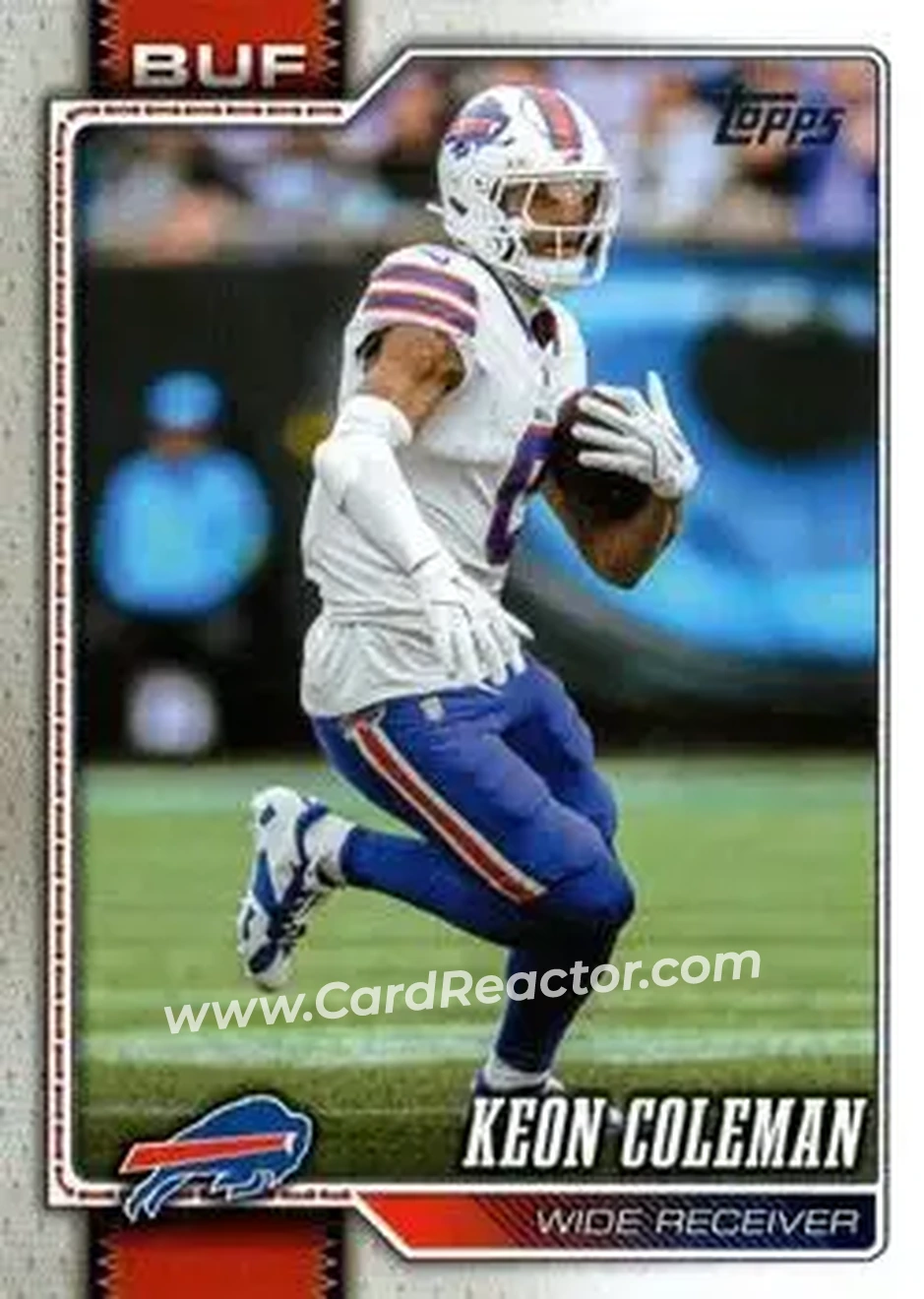2026 Topps Flagship #20 - Keon Coleman - Buffalo Bills - Front