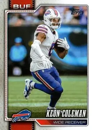 2026 Topps Flagship #20 Keon Coleman