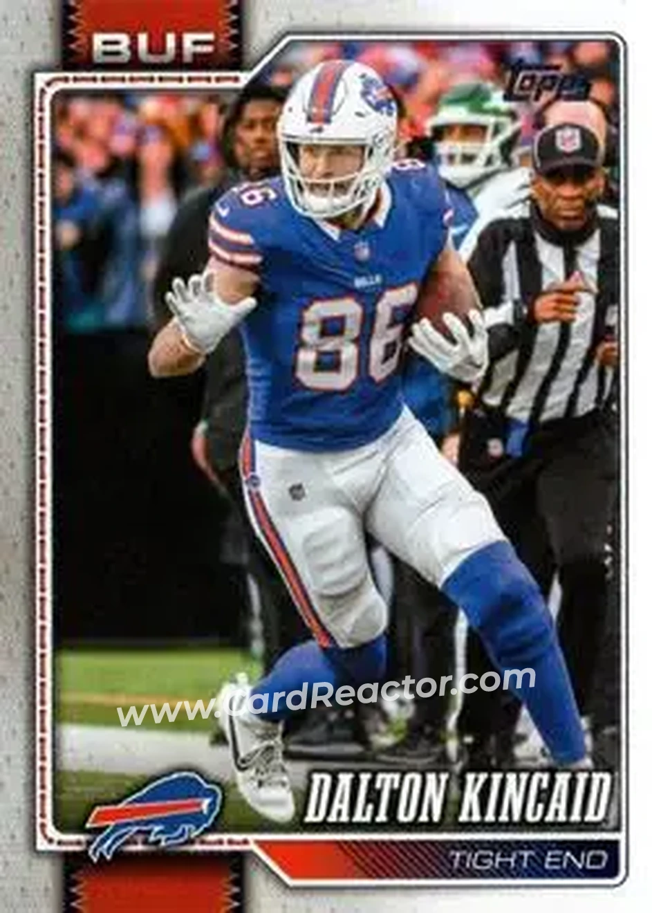 2026 Topps Flagship #24 - Dalton Kincaid - Buffalo Bills - Front