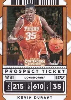 2020 Panini Contenders Draft Picks #5 Kevin Durant