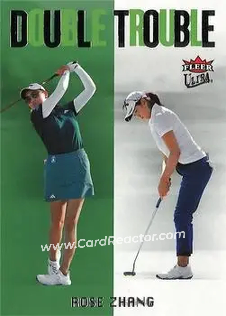 2026 Fleer Ultra - Double Trouble #DT-8 - Rose Zhang - Front