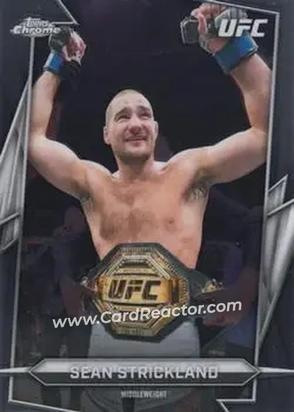 2026 Topps Chrome UFC #2 - Sean Strickland - Front