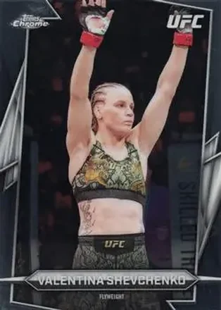 2026 Topps Chrome UFC #3 - Valentina Shevchenko