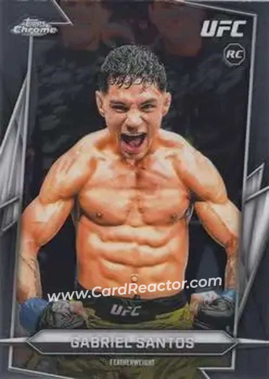 2026 Topps Chrome UFC #4 - Gabriel Santos