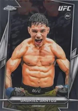 2026 Topps Chrome UFC #4 - Gabriel Santos