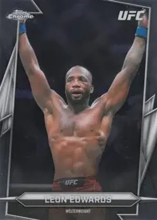 2026 Topps Chrome UFC #6 - Leon Edwards