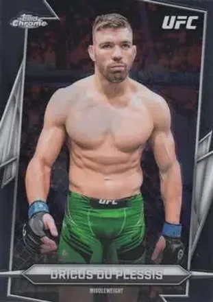 2026 Topps Chrome UFC #10 - Dricus Du Plessis