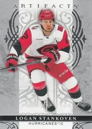 2026-27 Upper Deck Artifacts #24 - Logan Stankoven - Carolina Hurricanes