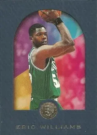 1995-96 SkyBox E-XL - Blue #6 - Eric Williams - Boston Celtics