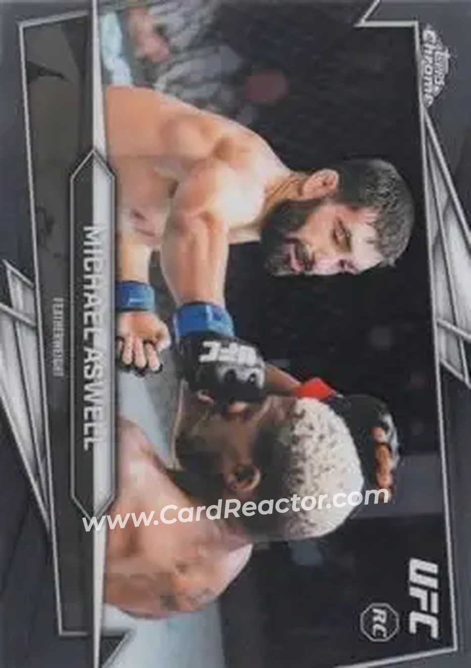 2026 Topps Chrome UFC #11 - Michael Aswell - Front