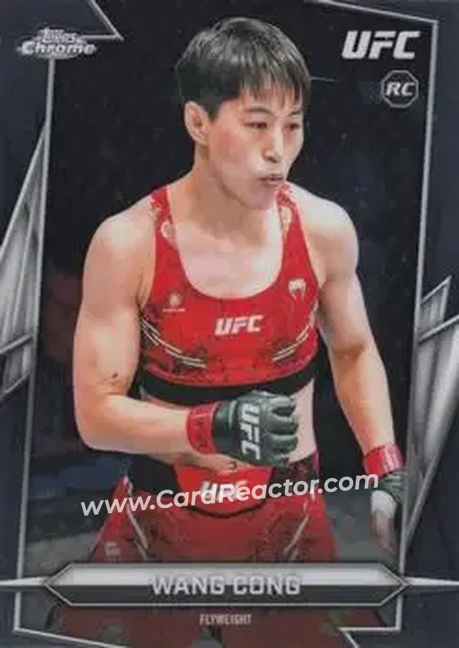 2026 Topps Chrome UFC #13 - Wang Cong - Front