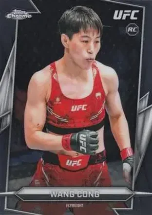 2026 Topps Chrome UFC #13 - Wang Cong