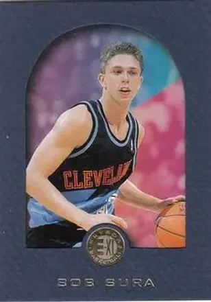 1995-96 SkyBox E-XL - Blue #16 - Bob Sura - Cleveland Cavaliers