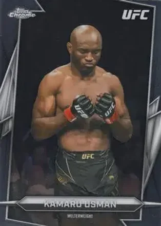 2026 Topps Chrome UFC #27 - Kamaru Usman