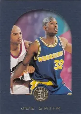 1995-96 SkyBox E-XL - Blue #26 - Joe Smith - Golden State Warriors