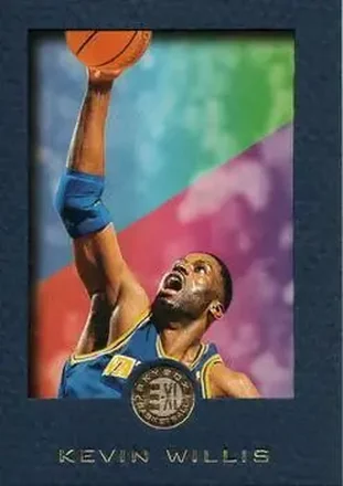 1995-96 SkyBox E-XL - Blue #28 - Kevin Willis - Golden State Warriors