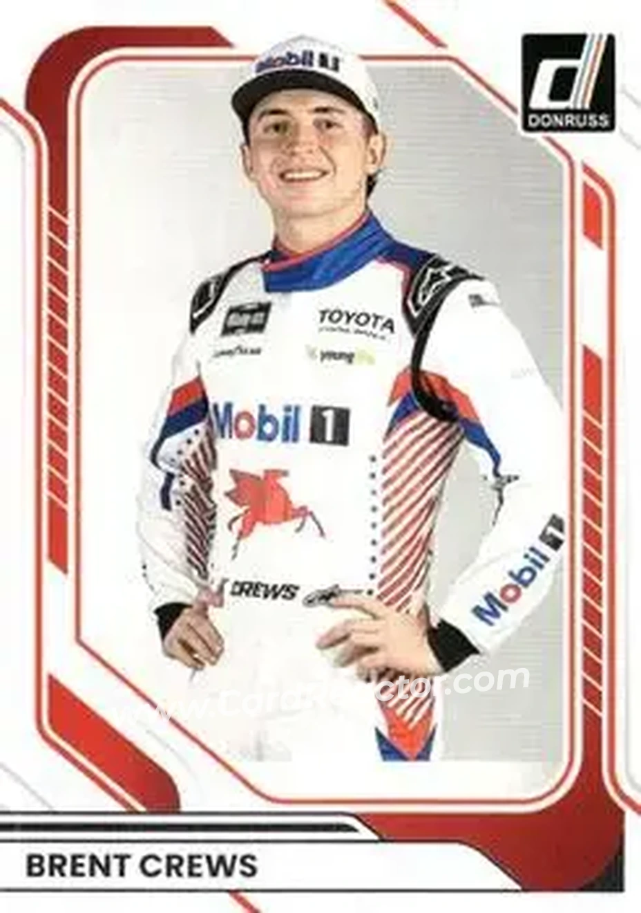 2026 Donruss #1 - Brent Crews - Joe Gibbs Racing - Front