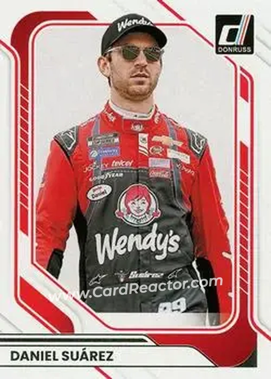 2026 Donruss #9 - Daniel Suarez - Trackhouse Racing - Front