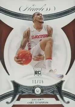 2020 Panini Flawless Collegiate #6 Obi Toppin
