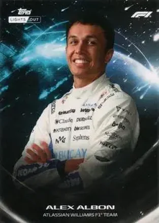 2026 Topps Lights Out Formula 1 #NNO Alex Albon