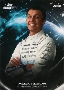 2026 Topps Lights Out Formula 1 feature card