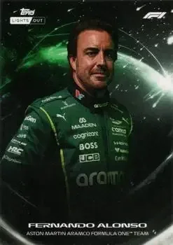 2026 Topps Lights Out Formula 1 feature card