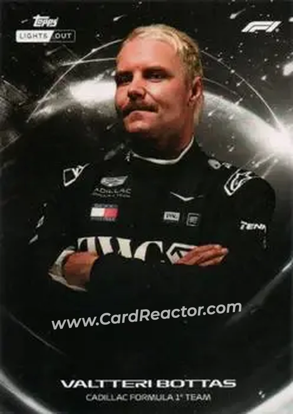 2026 Topps Lights Out Formula 1 #NNO - Valtteri Bottas - Cadillac Formula 1 Team - Front